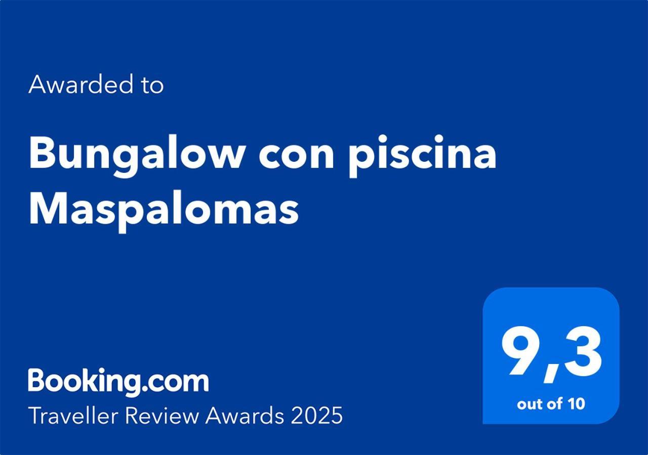 Bungalow Con Piscina Maspalomas Maspalomas  Ngoại thất bức ảnh